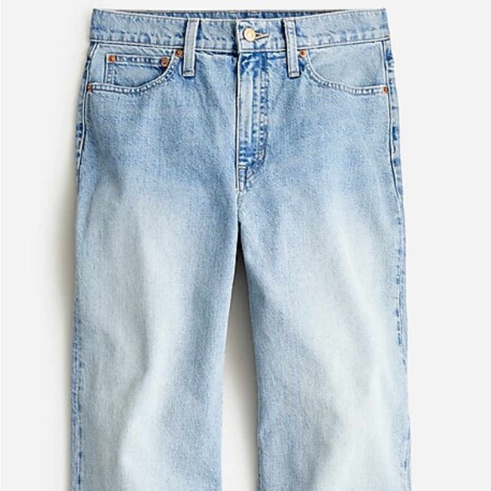 J. Crew High-rise '90s wide-leg jean in Morningside wash. Size 29
